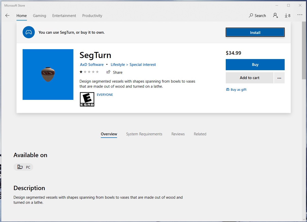 Microsoft Store SegTurn